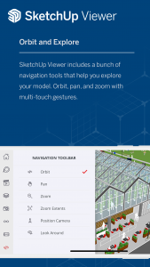 اسکرین شات برنامه SketchUp Viewer 5