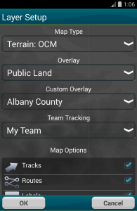 اسکرین شات برنامه Terrain Navigator Pro 4