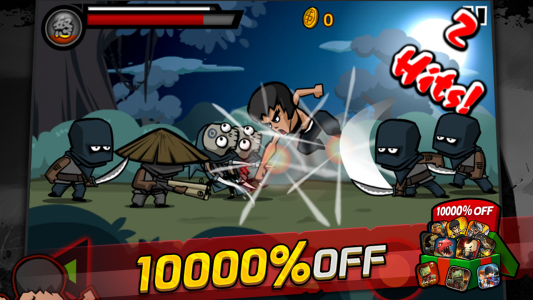 اسکرین شات بازی KungFu Warrior 1