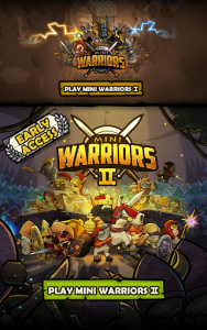 اسکرین شات بازی Mini Warriors 1
