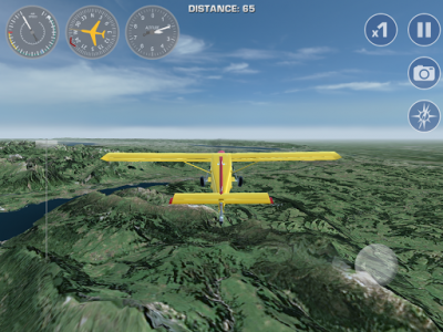 اسکرین شات بازی Airplane Fly the Swiss Alps 6