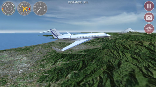 اسکرین شات بازی Airplane Fly Tokyo Japan Flight Simulator 1