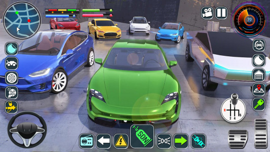 اسکرین شات بازی Electric Car Game Simulator 5
