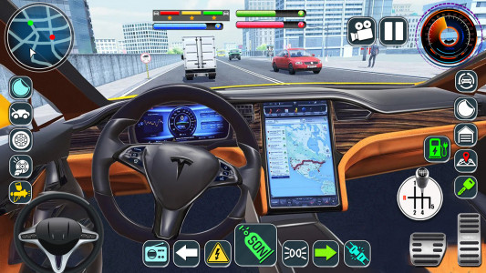 اسکرین شات بازی Electric Car Game Simulator 1