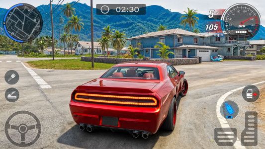 اسکرین شات 4 برنامه Super Car Game - Lambo Game