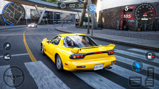 اسکرین شات 5 برنامه Super Car Game - Lambo Game