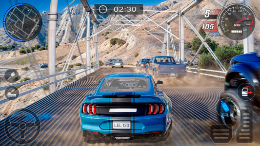 اسکرین شات 1 برنامه Super Car Game - Lambo Game