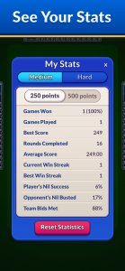 اسکرین شات 5 بازی Spades - Classic Cards