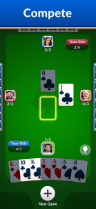 اسکرین شات 3 بازی Spades - Classic Cards