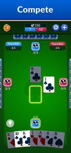 اسکرین شات 3 بازی Spades - Classic Cards