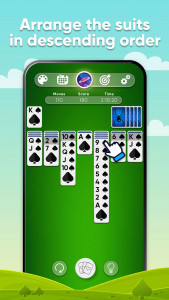 اسکرین شات بازی Spider Solitaire 2