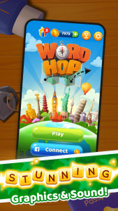 اسکرین شات 3 بازی Word Hop