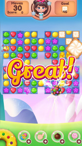 اسکرین شات بازی Delicious Sweets Smash : Match 6