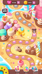 اسکرین شات بازی Delicious Sweets Smash : Match 3