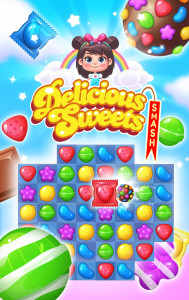 اسکرین شات بازی Delicious Sweets Smash : Match 5