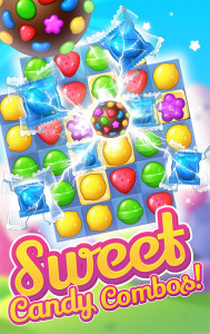 اسکرین شات بازی Delicious Sweets Smash : Match 1