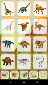 اسکرین شات بازی Dinosaurs for kids baby card 3