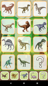 اسکرین شات بازی Dinosaurs for kids baby card 1