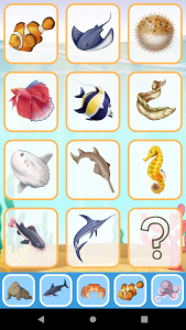 اسکرین شات بازی Sea Animals for toddler Babies cards Animal sounds 7