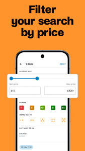 اسکرین شات 5 برنامه trivago: Compare hotel prices