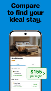 اسکرین شات 4 برنامه trivago: Compare hotel prices