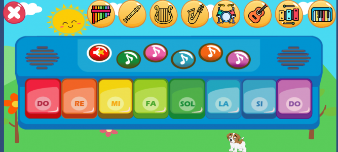 اسکرین شات 6 بازی Piano kids music and songs