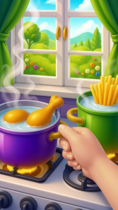 اسکرین شات 3 بازی Cooking Blast: Restaurant Game
