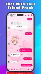 اسکرین شات برنامه Fake Chat - Messenger Prank 2
