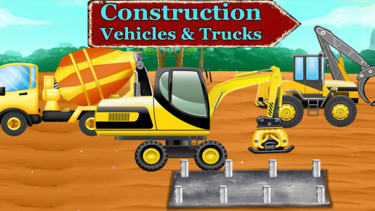 اسکرین شات بازی Construction Vehicles & Trucks 1