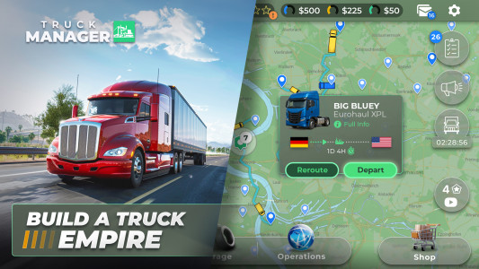 اسکرین شات 1 بازی Truck Manager - 2025