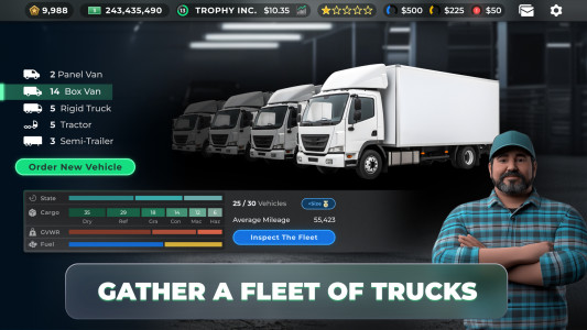 اسکرین شات بازی Truck Manager - 2025 3