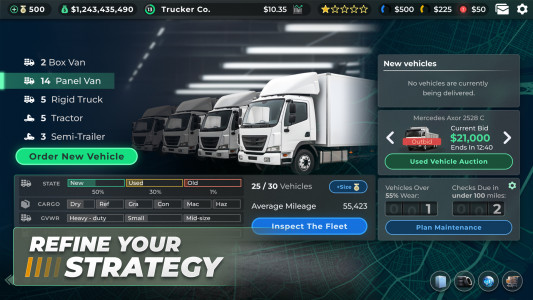 اسکرین شات 8 بازی Truck Manager - 2025