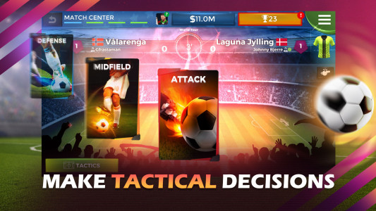 اسکرین شات بازی Pro 11 - Soccer Manager Game 3