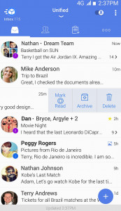 اسکرین شات برنامه Type App mail - email app 3