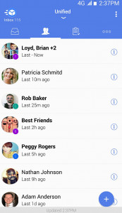 اسکرین شات برنامه Type App mail - email app 1
