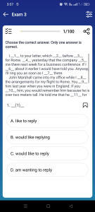 اسکرین شات برنامه English Grammar Test 4