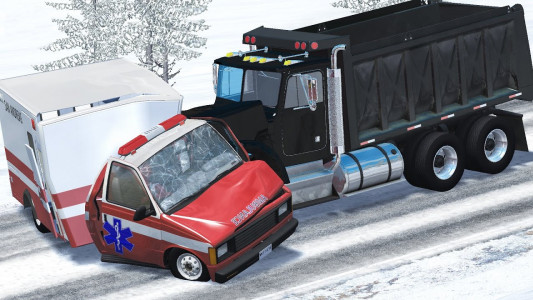اسکرین شات بازی Truck Crash Car Beam Game 3