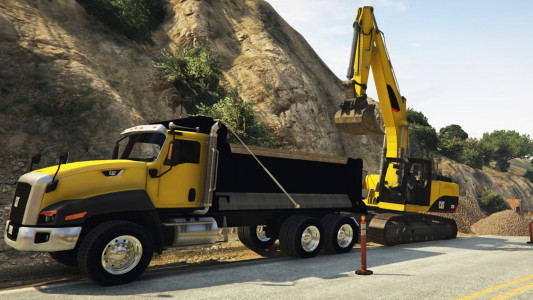 اسکرین شات بازی Excavator Simulator: Truck Pro 3
