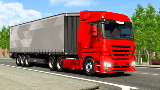 اسکرین شات بازی Euro Truck Driver Simulator 3D 1