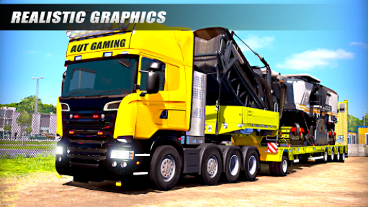 اسکرین شات بازی Euro truck driver simulator truck driving games 1