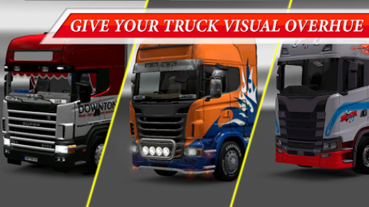 اسکرین شات برنامه Truck Driving Skins - Multicolor GTS Trucks 4