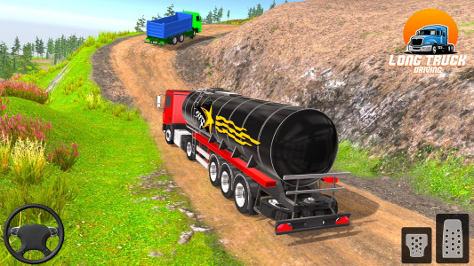 اسکرین شات بازی Oil Tanker - Truck Driving 3