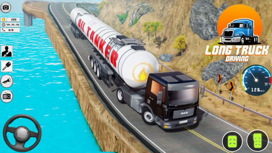 اسکرین شات بازی Oil Tanker - Truck Driving 1