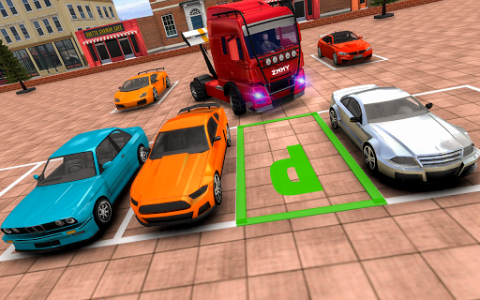 اسکرین شات برنامه Truck Parking King - Truck Games 2020 3