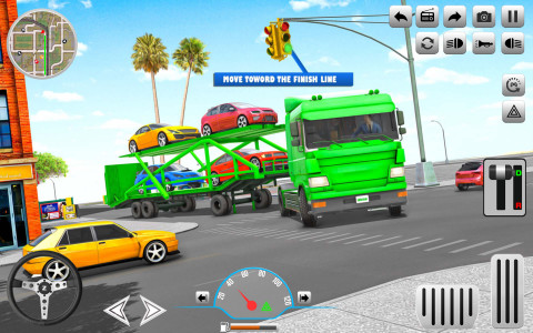 اسکرین شات 3 برنامه Zmmy Truck Game: Truck Driver
