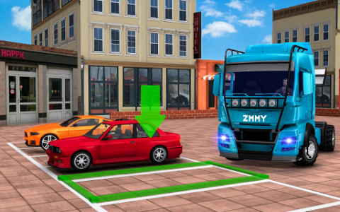 اسکرین شات برنامه Truck Parking King - Truck Games 2020 4