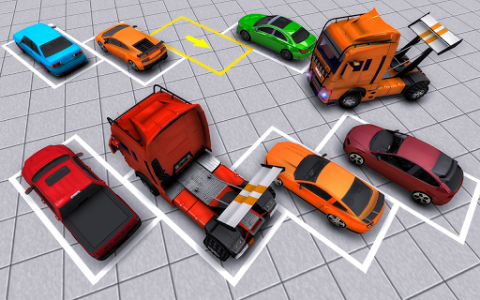 اسکرین شات برنامه Truck Parking King - Truck Games 2020 5