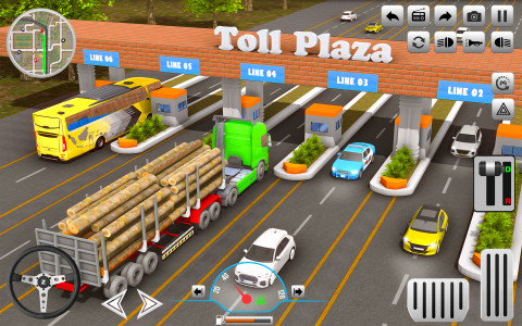 اسکرین شات 4 برنامه Zmmy Truck Game: Truck Driver