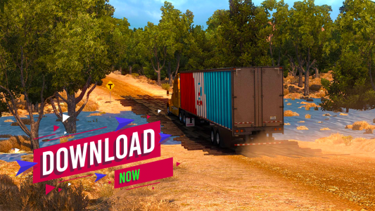 اسکرین شات بازی Truck Driving Simulator Real 2