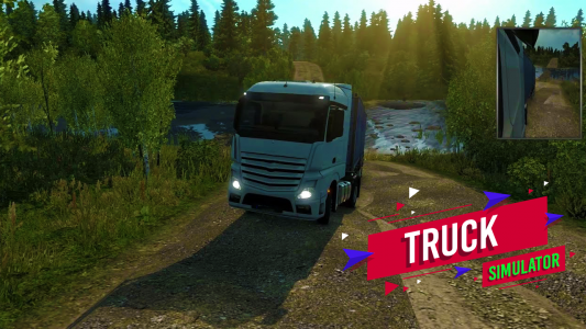 اسکرین شات بازی Truck Driving Simulator Real 4